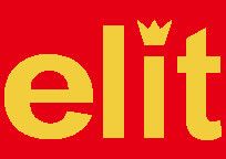 Разноцветный круглый ковер на резиновой основе с логотипом для примерочной магазина Elit
