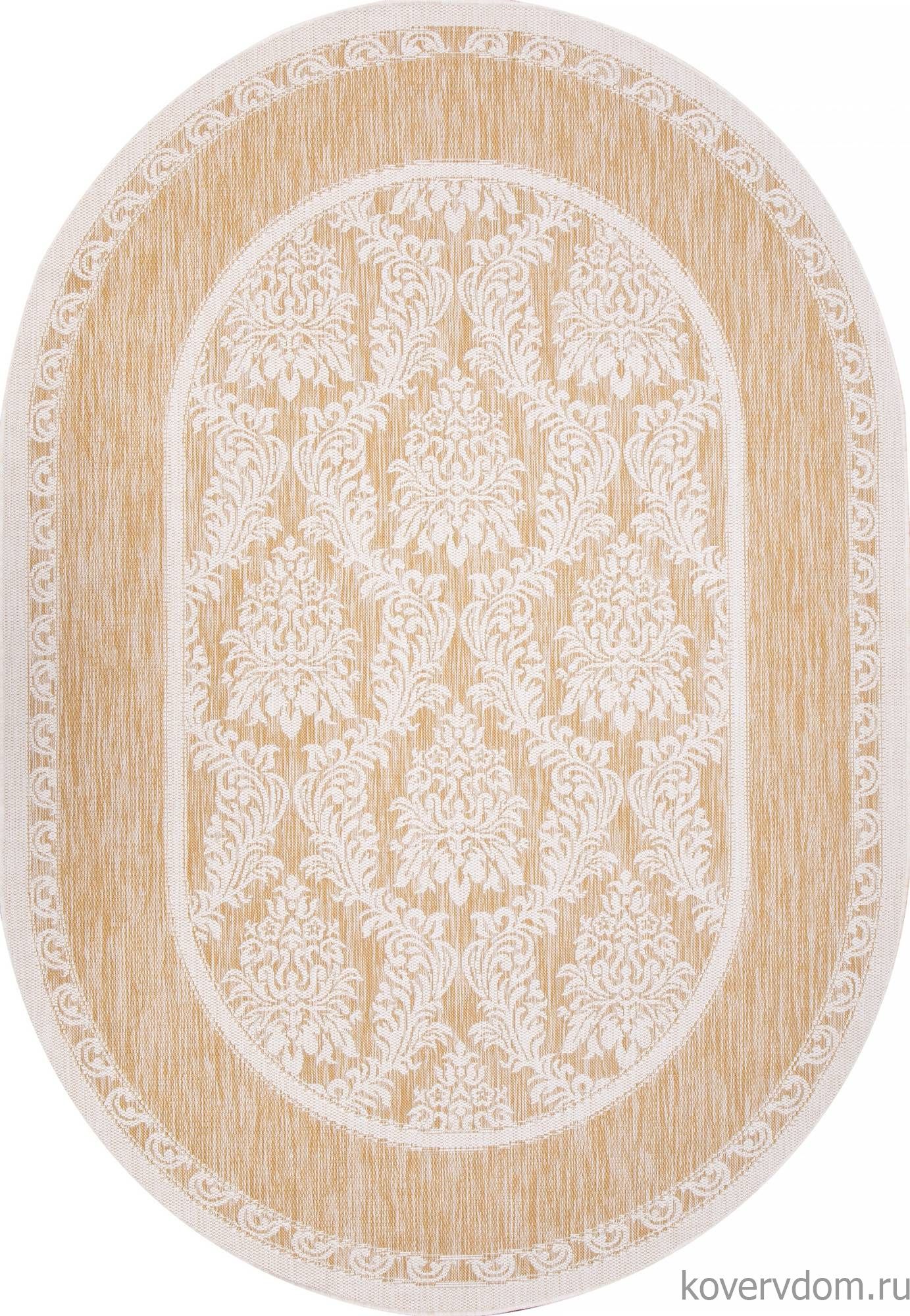 Ковер VEGAS S001 BEIGE Овал