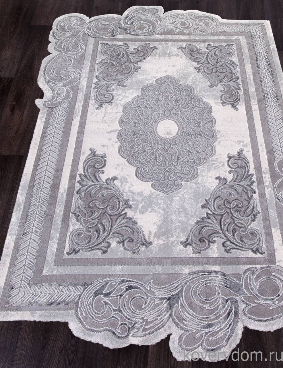 Ковер SAFIR 00856G GREY / GREY Ковер SAFIR 00856G GREY / GREY