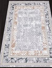 Ковер PERU C074A D.GREY SHIRINK / BLUE FDY