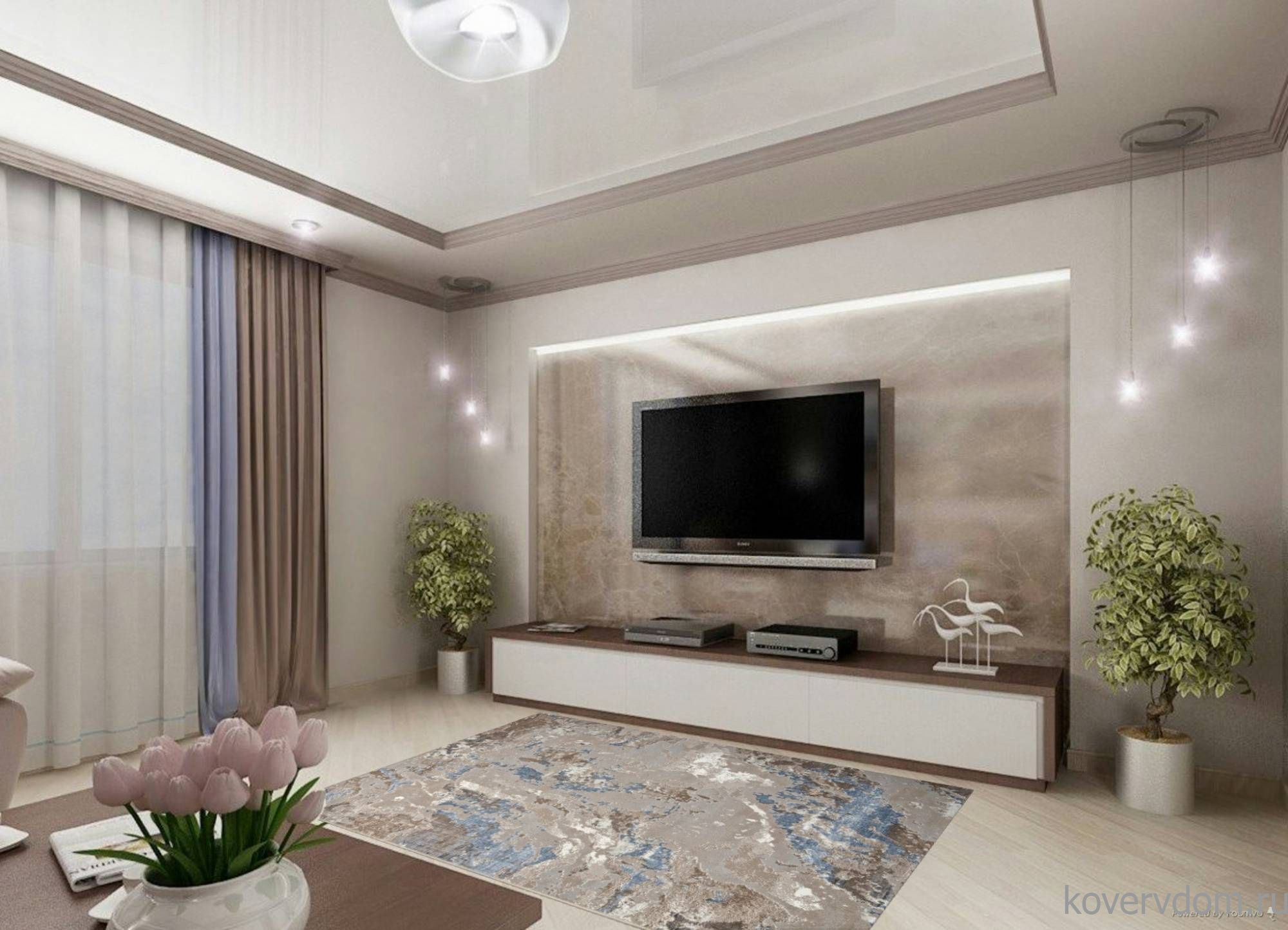 Ковер PARADIZE 00085A L.BLUE / BEIGE