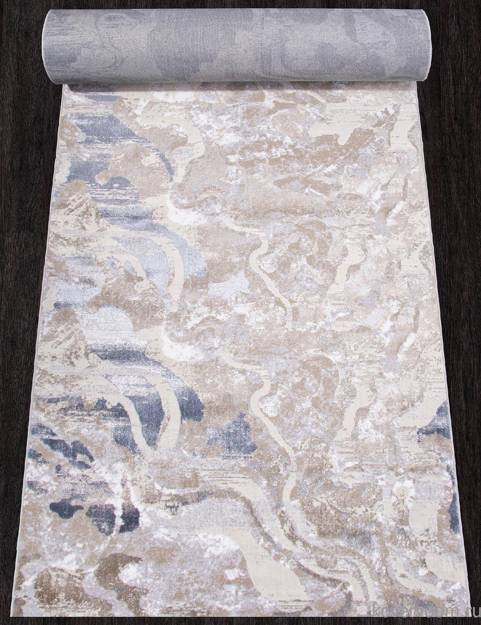 Ковровая дорожка PERU D070A D.GREY SHIRINK / BLUE FDY Ковровая дорожка PERU D070A D.GREY SHIRINK / BLUE FDY