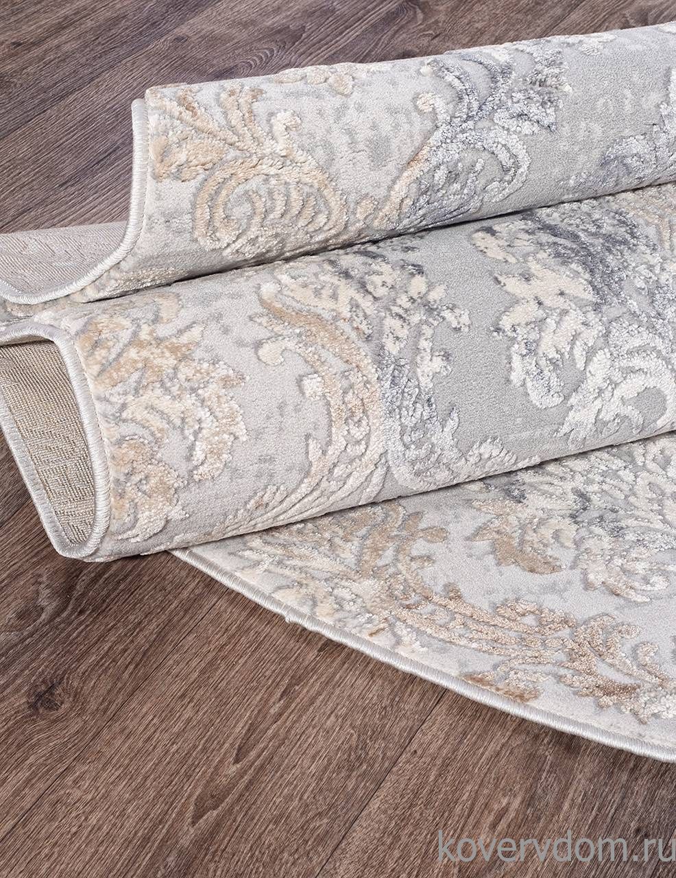 Ковер TOKIO 15503A BEIGE / GREY Овал