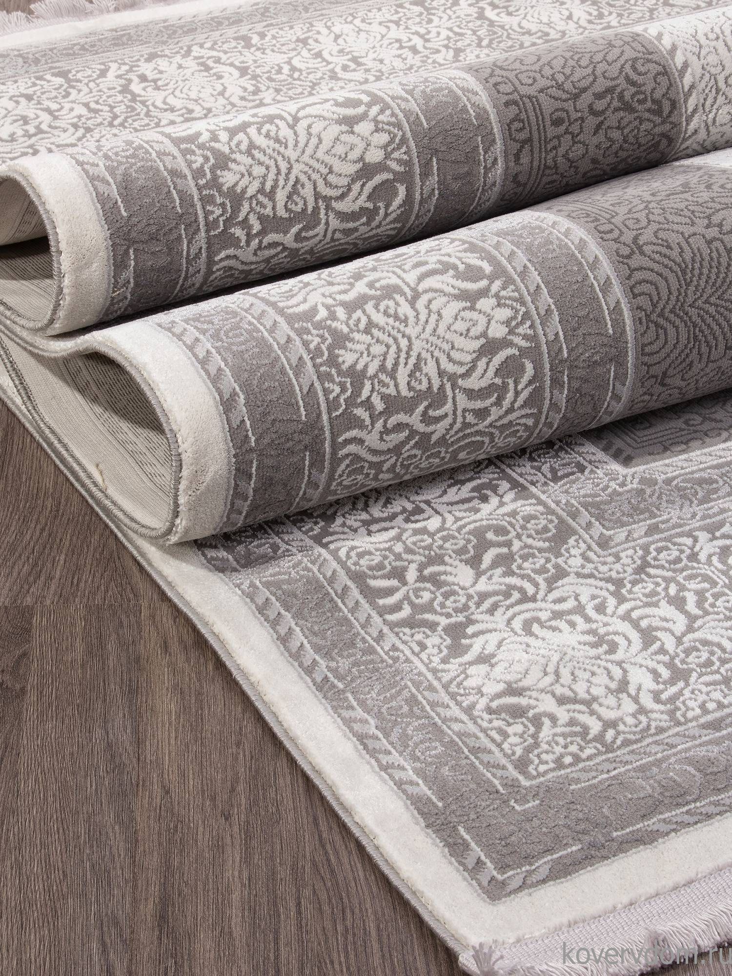 Ковер LISSABON SI038D GREY / GREY