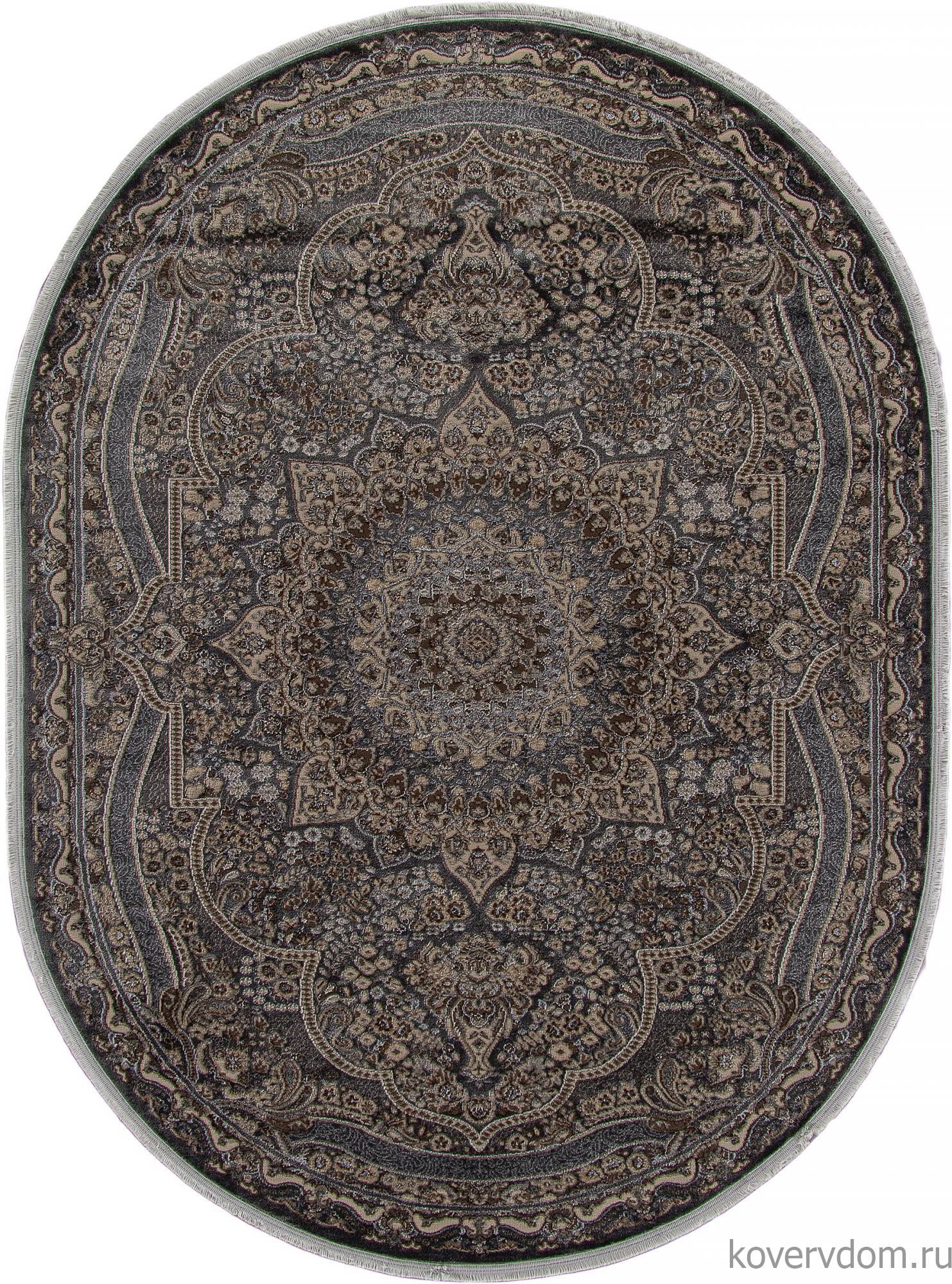 Ковер DOLCE D415 DARK GRAY Овал