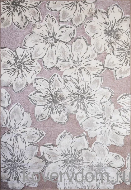 Рельефный ковер из вискозы GENOVA 38376 6525 90 Цветы Рельефный ковер из вискозы GENOVA 38376 6525 90 Цветы