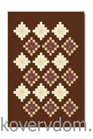 Ковер фризе TRIPLEX  Barid dark brown