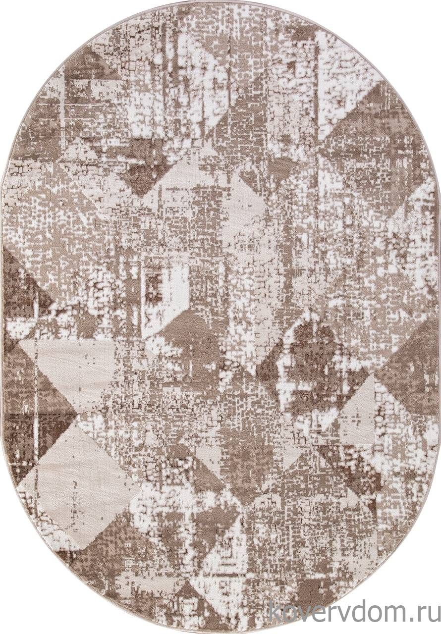 Ковер MARDAN 1237A VIZON SHRINK / BEIGE Овал
