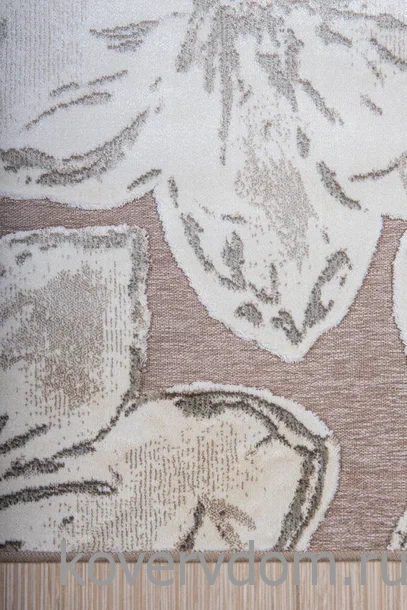 Рельефный ковер из вискозы GENOVA 38376 6525 90 Цветы Рельефный ковер из вискозы GENOVA 38376 6525 90 Цветы