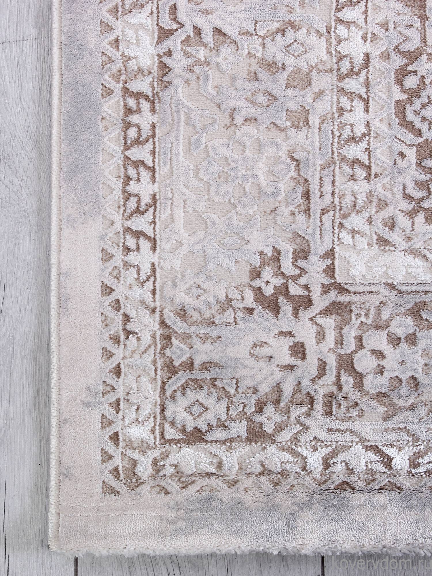 Ковер AMELI 9255A S.BEIGE / P.WHITE