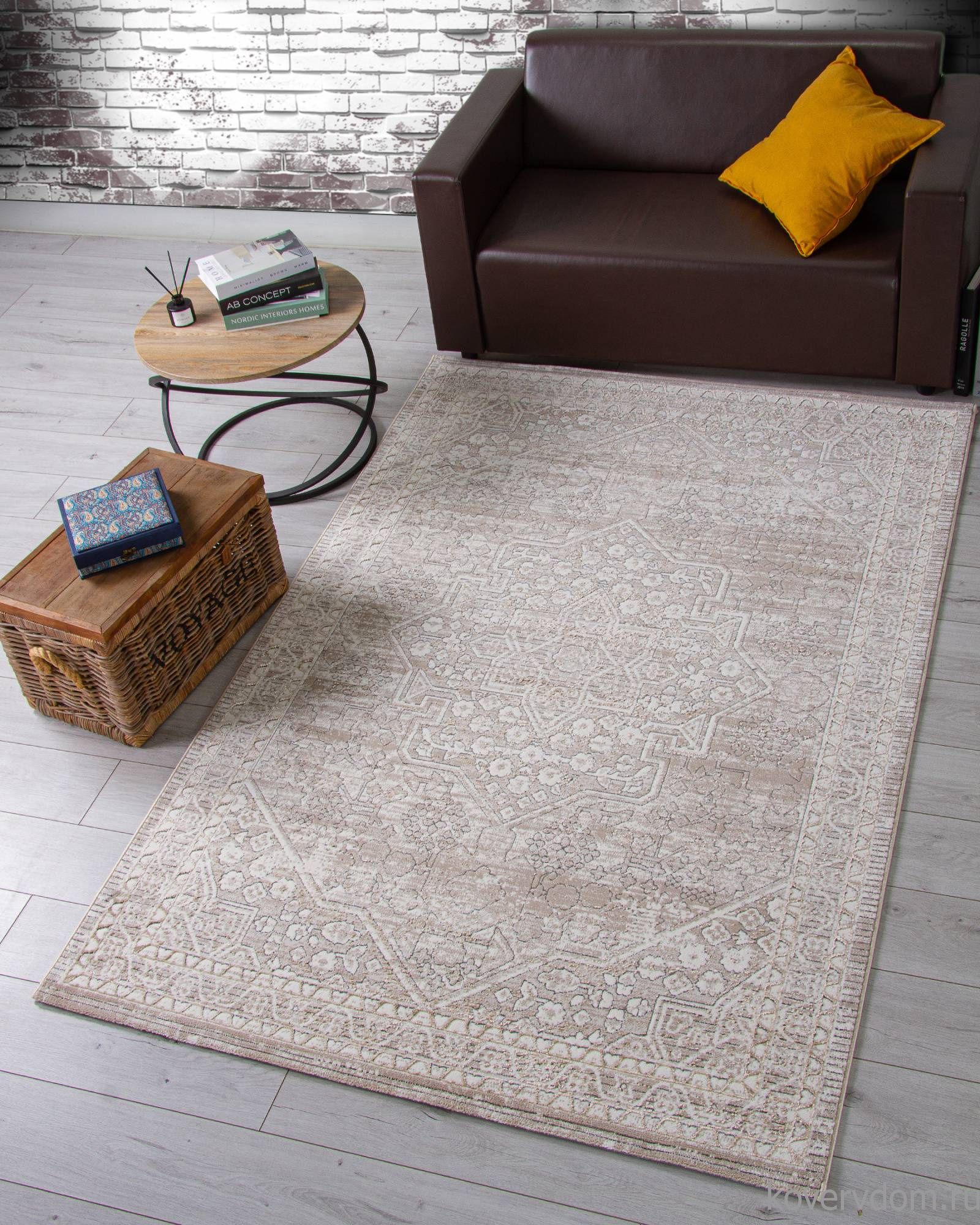 Ковер NOVA 04293A BEIGE FDY / CREAM HB Ковер NOVA 04293A BEIGE FDY / CREAM HB