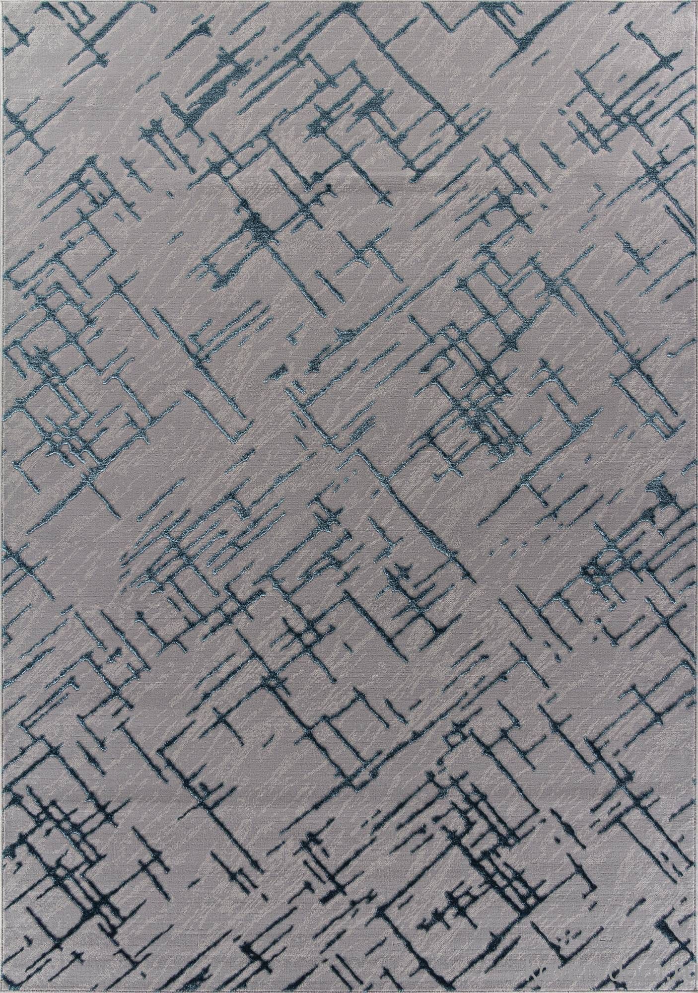 Ковер LIMAN F164 GRAY-D.BLUE