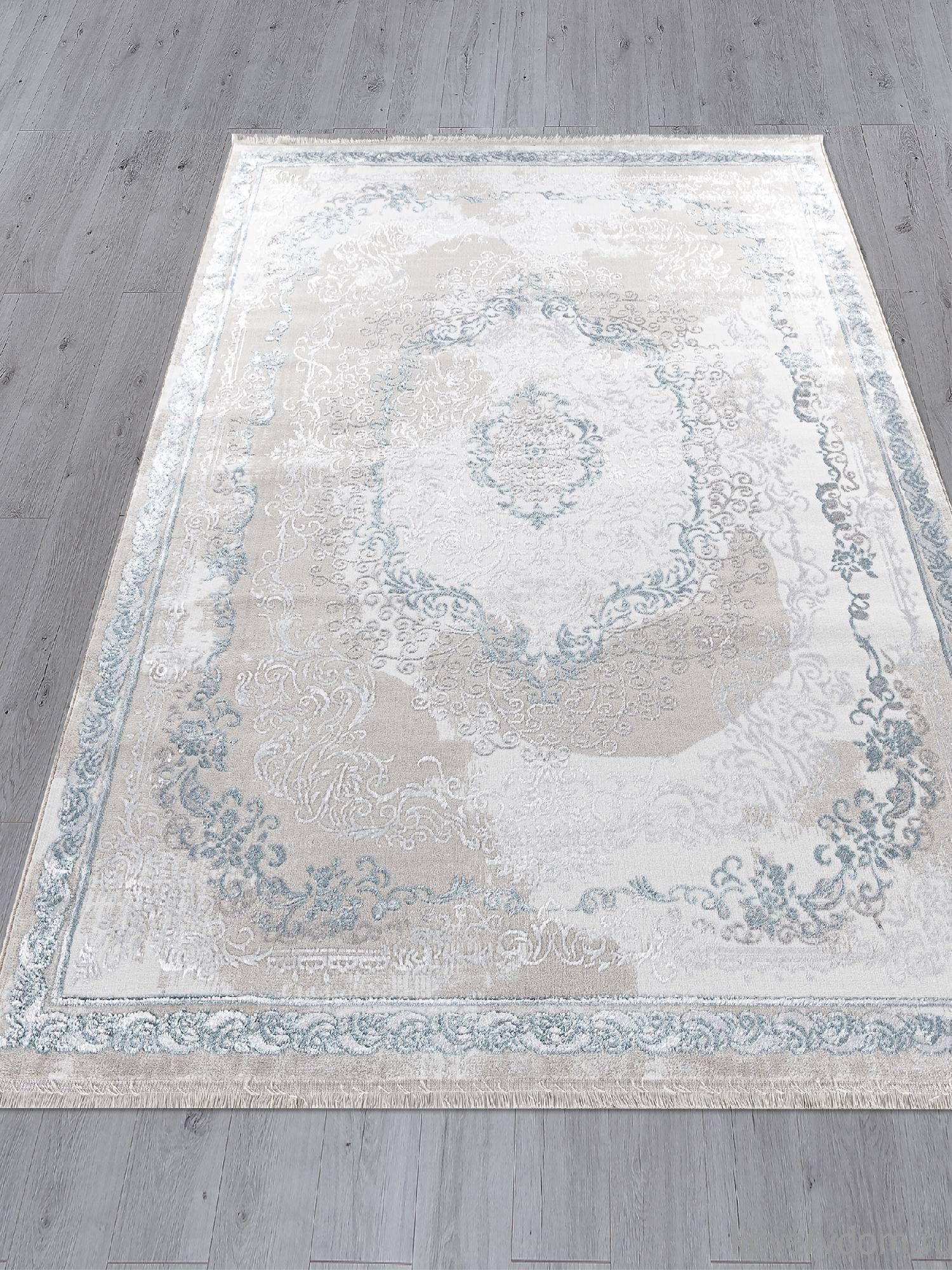 Ковер EFSAN L278A CREAM SHRINK / BLUE FDY Ковер EFSAN L278A CREAM SHRINK / BLUE FDY