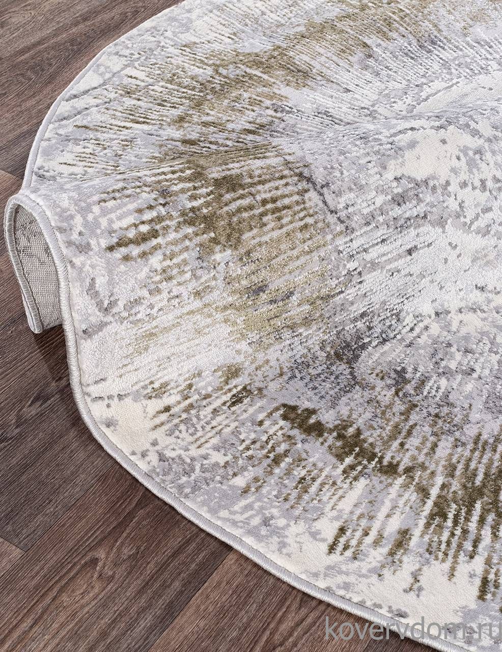 Ковер MODA 9801 ACIK GRI Круг