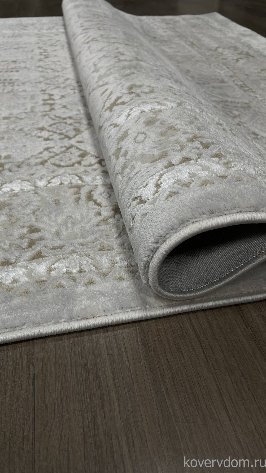 Ковер AMELI 9255A S.BEIGE / P.WHITE