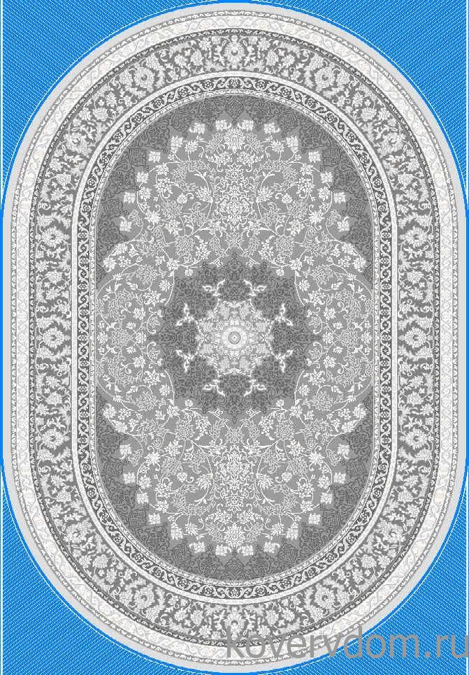 Ковер ARMINA GA007G GREY / GREY Овал
