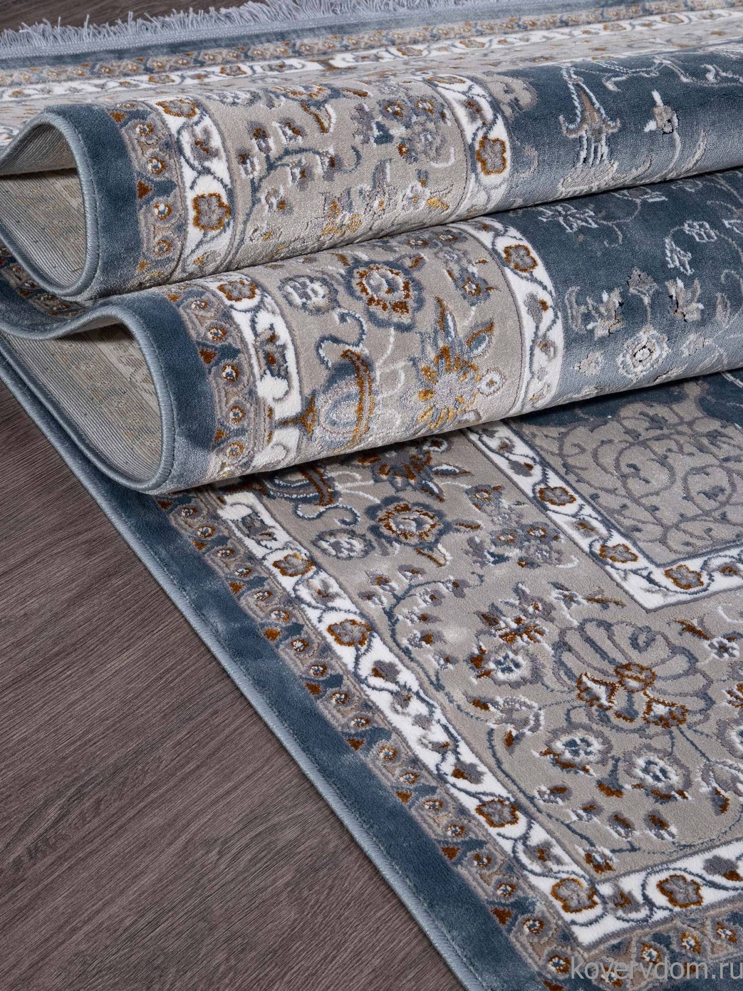 Ковер CASABLANKA 9760A BLUE / BLUE Ковер CASABLANKA 9760A BLUE / BLUE