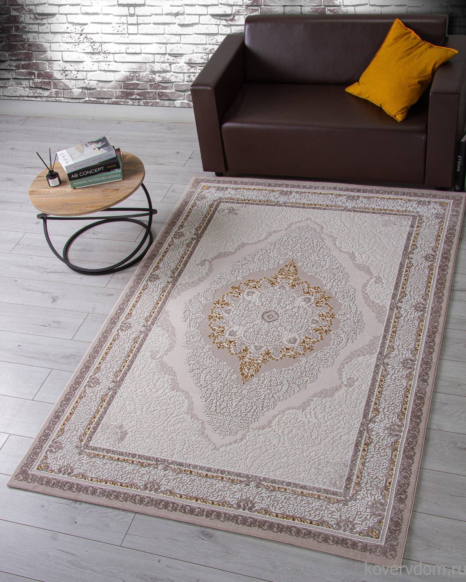 Ковер NENSI GL193A BROWN / BROWN