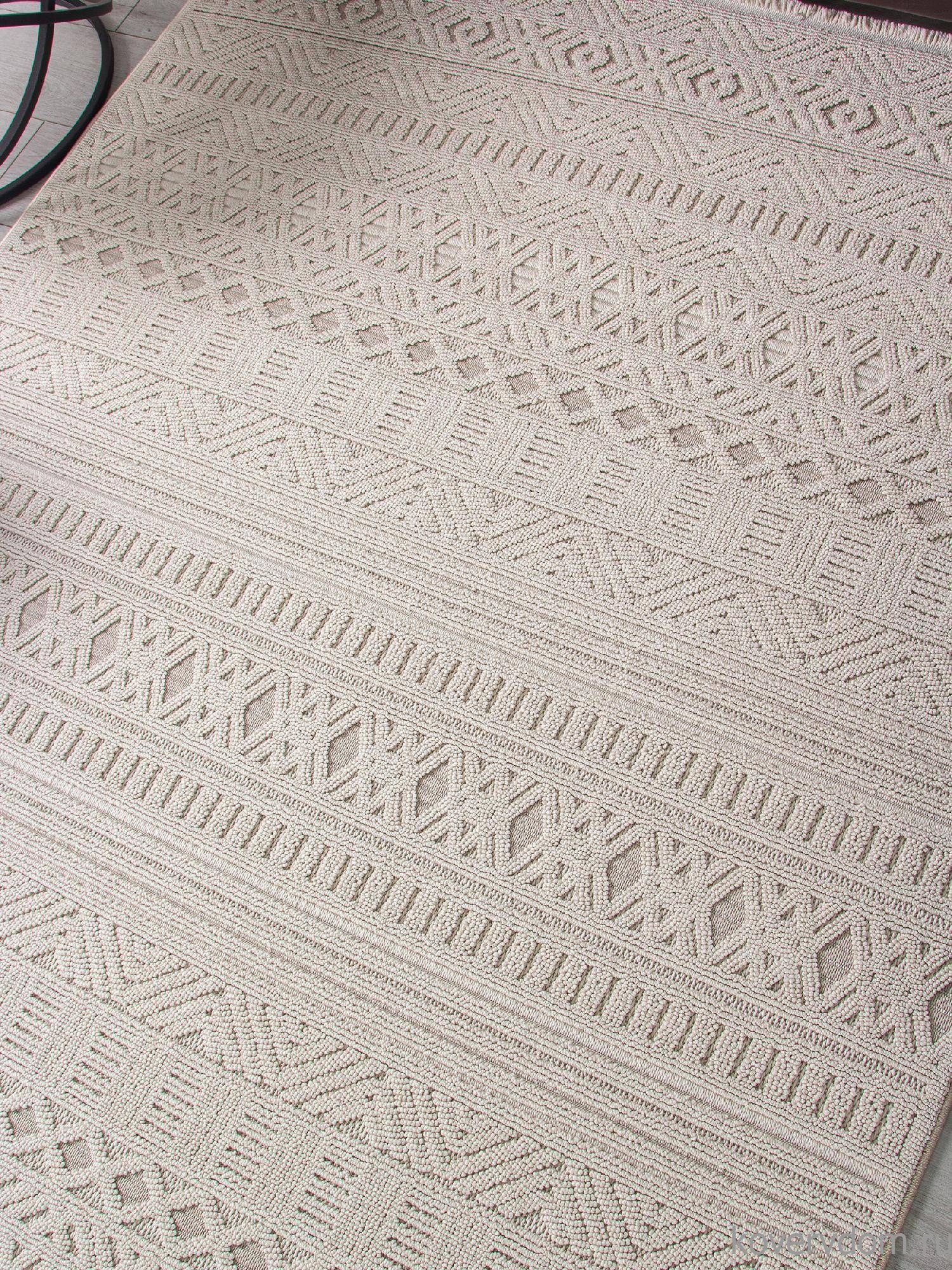 Ковер LOOPY L0014B BEIGE / D.BEIGE