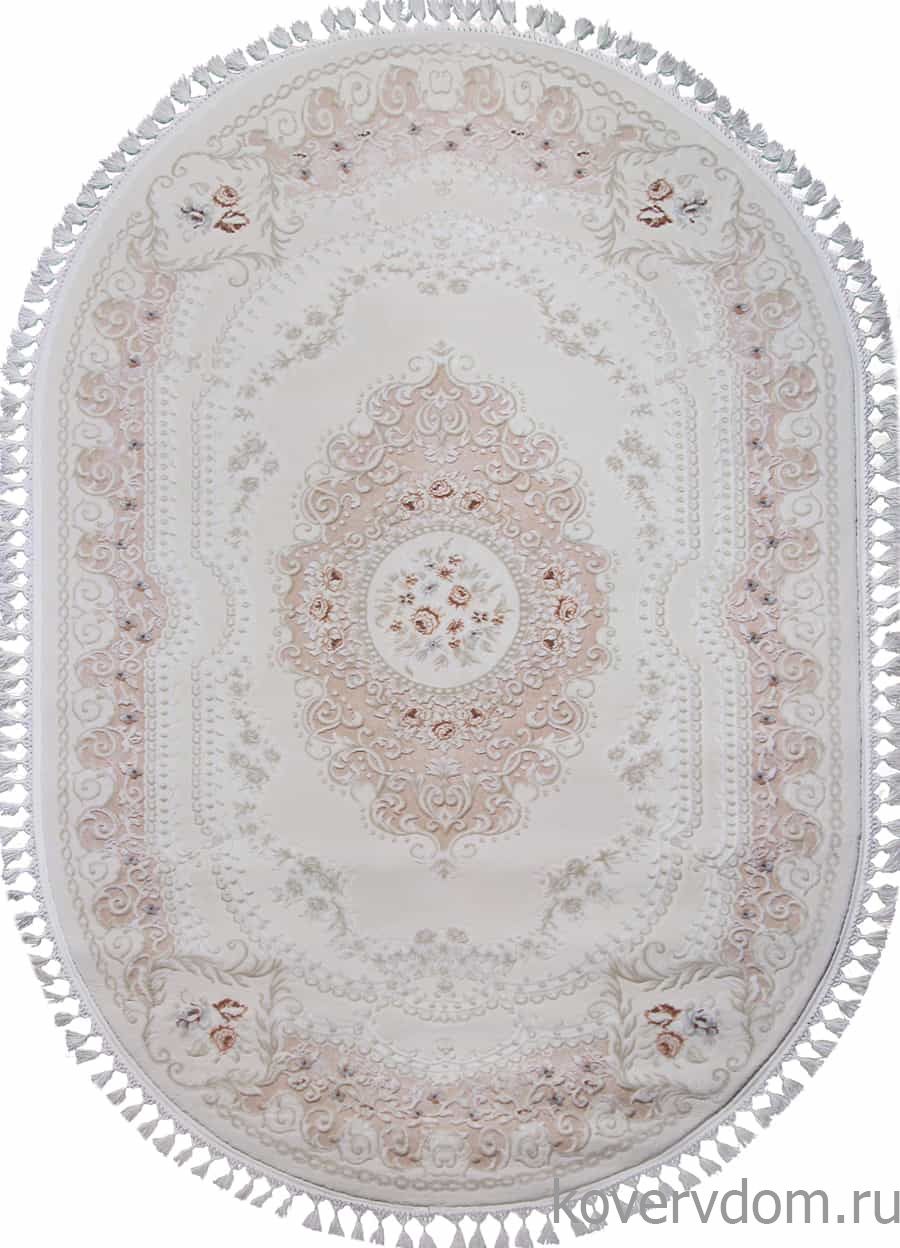 Ковер HUNKAR 07926A PINK / PINK Овал