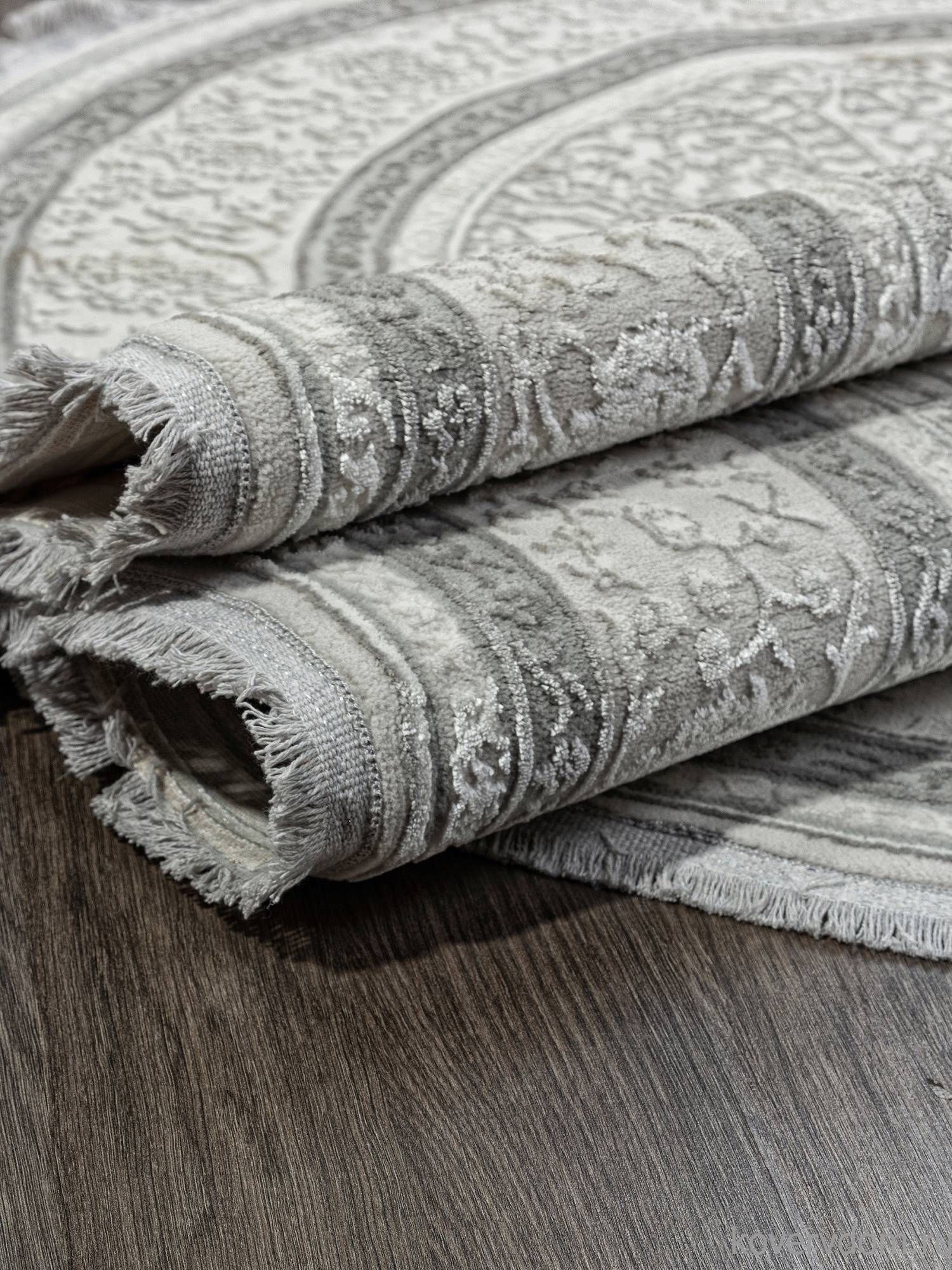 Ковер SANDALI 30020T L.GREY / CREAM Овал