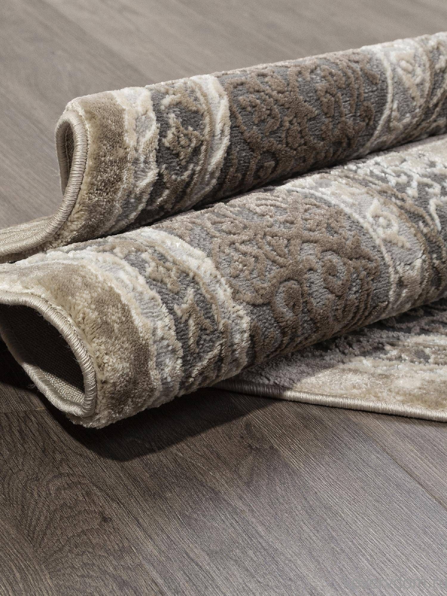 Ковер ARMINA 04037C GREY / BROWN Круг Ковер ARMINA 04037C GREY / BROWN Круг