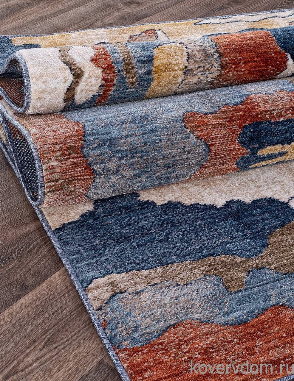 Ковер ZEUS B3465A VANILLA / BLUE Ковер ZEUS B3465A VANILLA / BLUE