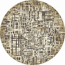 Круглый ковер в зал SERENITY D730 BEIGE Круг