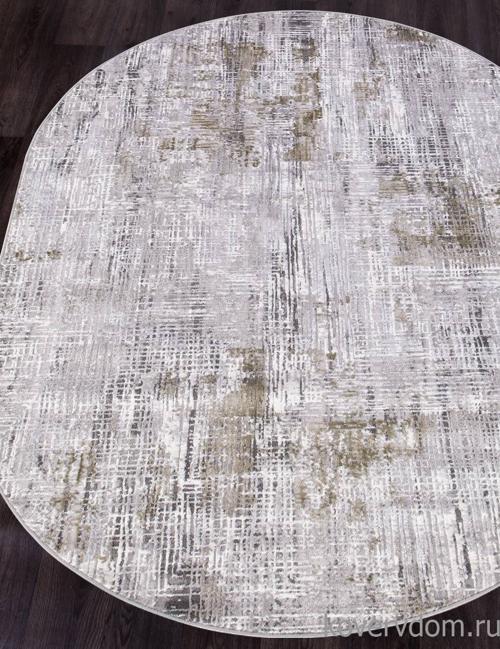 Ковер MODA 9807 ACIK GRI Овал Ковер MODA 9807 ACIK GRI Овал