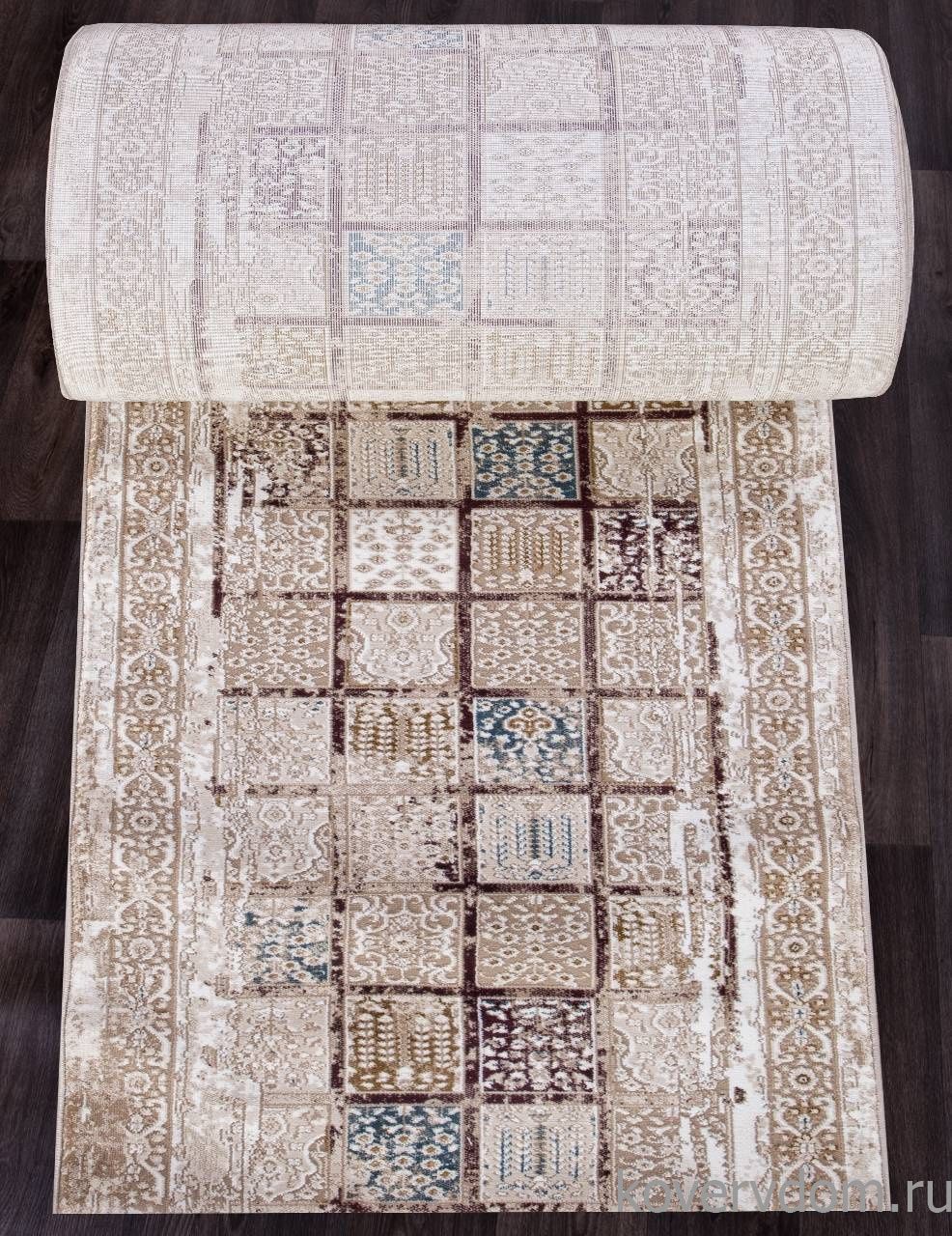 Ковровая Дорожка QUANTUM 03004B BROWN / BROWN Ковровая Дорожка QUANTUM 03004B BROWN / BROWN