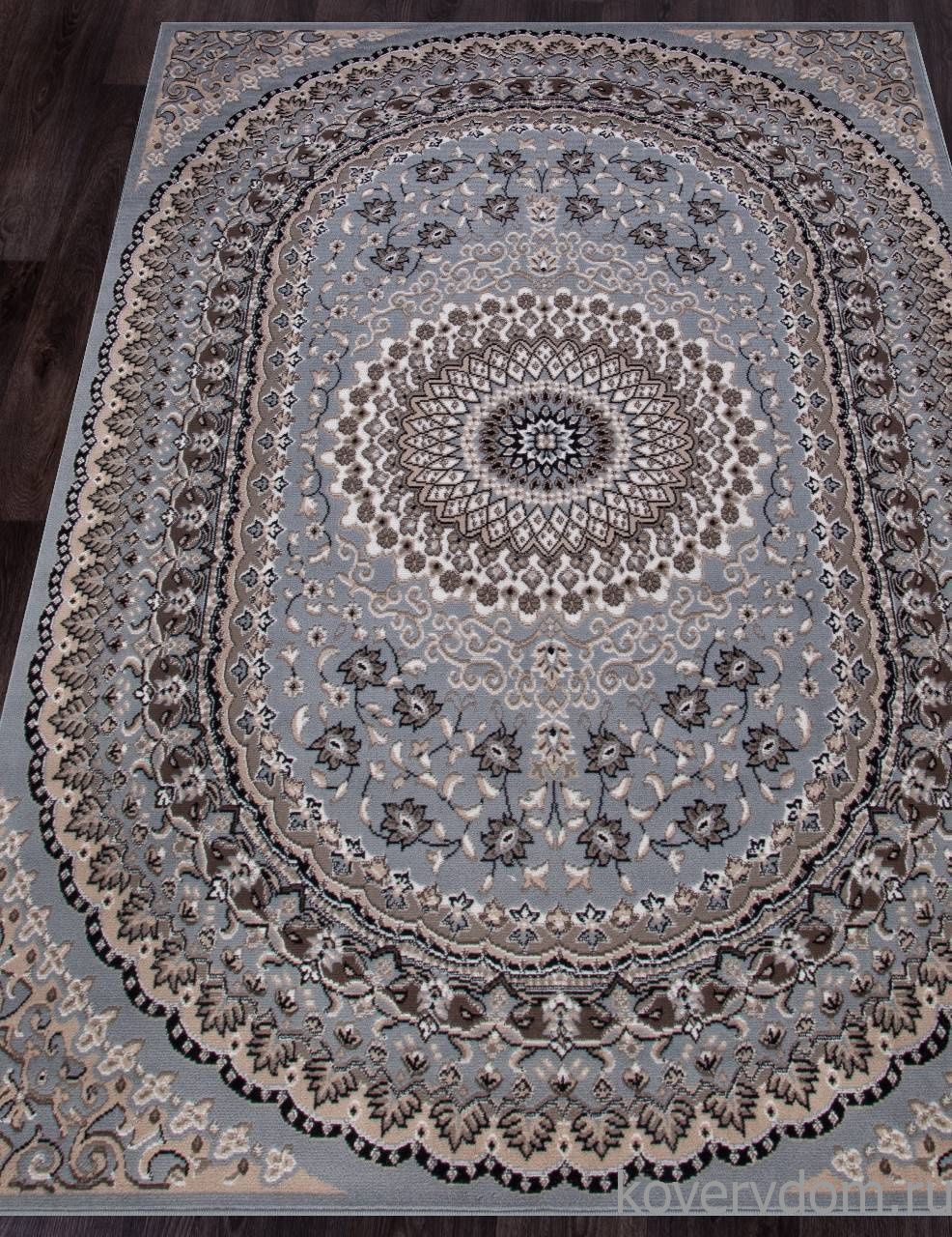 Ковер SIERRA D504 BLUE-BROWN 2 Ковер SIERRA D504 BLUE-BROWN 2