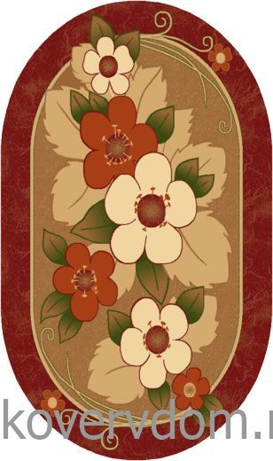 Ковер Азия ПРЕМИУМ 30450-04 ОВАЛ Ковер Азия ПРЕМИУМ 30450-04 ОВАЛ