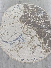 Овальный ковер из Турции MOSSO 27231A GRY / NAVY Овал