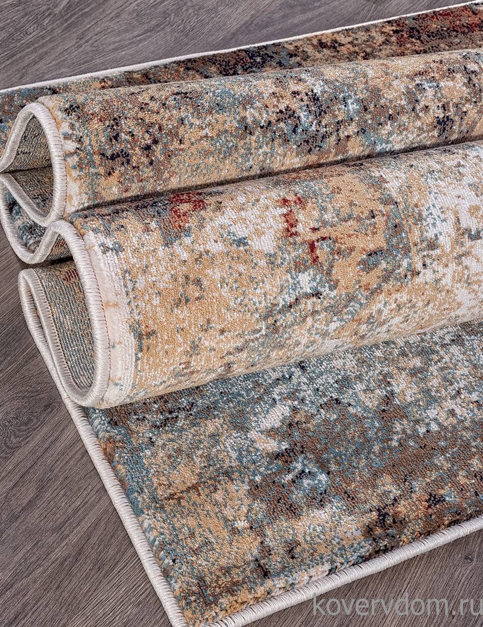 Ковер RICHMOND D863 CREAM-BLUE Ковер RICHMOND D863 CREAM-BLUE