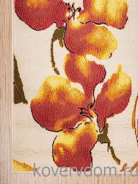 Шерстяной ковер Hunnu Цветы 6A1535 001