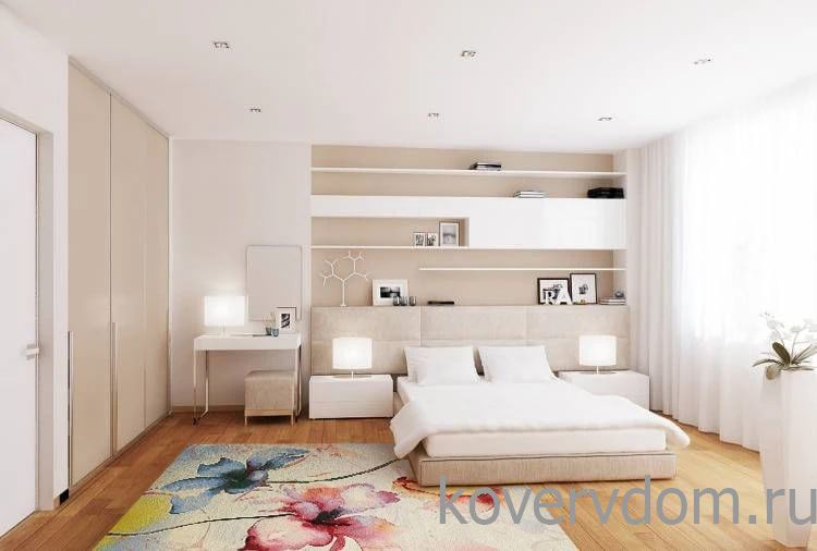 Шерстяной ковер Hunnu R Цветы 6A1620 001