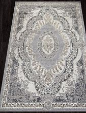 Овальный ковер PALERMO F290 GRAY-GREEN