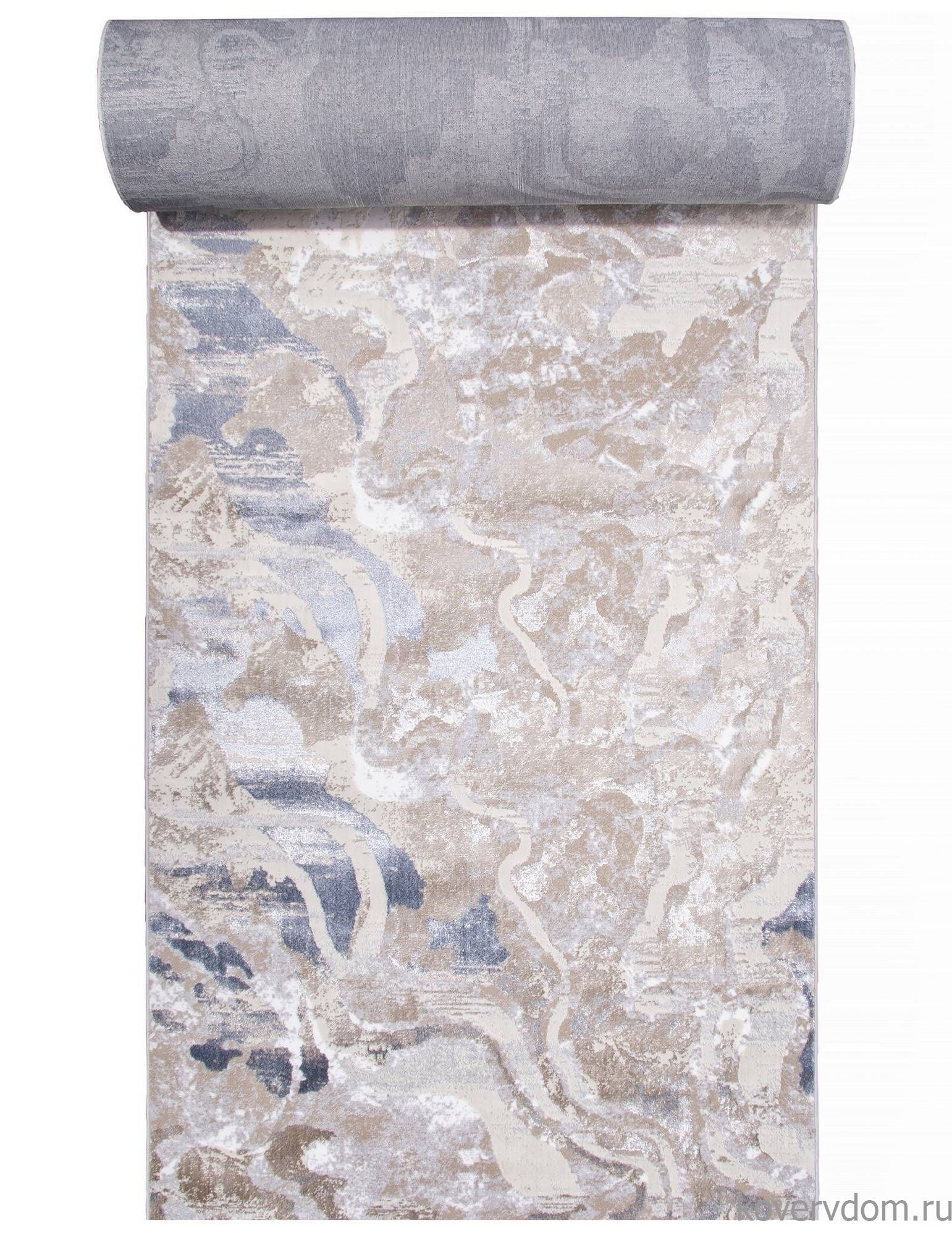 Ковровая дорожка PERU D070A D.GREY SHIRINK / BLUE FDY Ковровая дорожка PERU D070A D.GREY SHIRINK / BLUE FDY